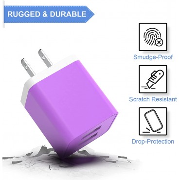 6Pack USB Wall Charger