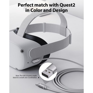 Cable 16FT/5M Compatible with Meta Quest Pro