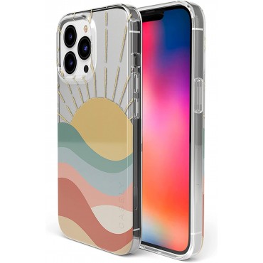 Z13 Cute Colorblock Sunset Case