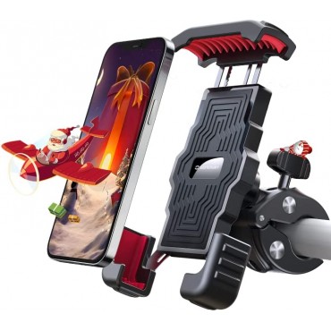 One-Push Motorcycle Phone Mount