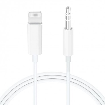 3.5mm Aux Cable for Car Compatible with Phone