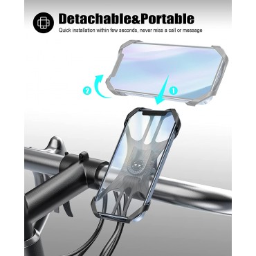 360° Rotatable Adjustable Detachable Phone Mount