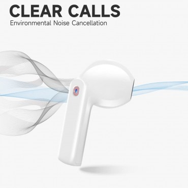 Wireless Earbuds with Wireless Charging Case