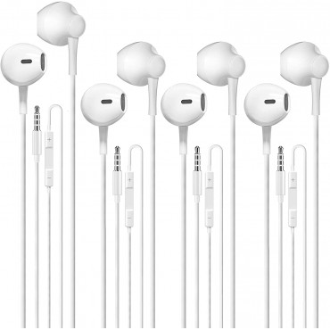 Stereo in-Ear Headphones with Microphone