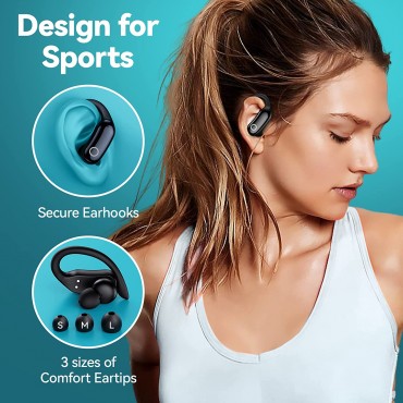 Headphones Wireless Earbuds 48hrs Playback