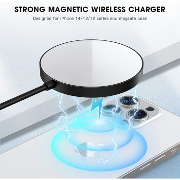 Magnet Charging Pad Compatible with Phone