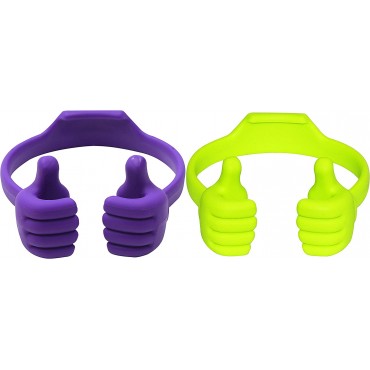 Thumbs-up Phone Stand for Tablets (Green,Purple)