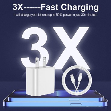 Phone Fast Charger 4Pack20W 2pcs