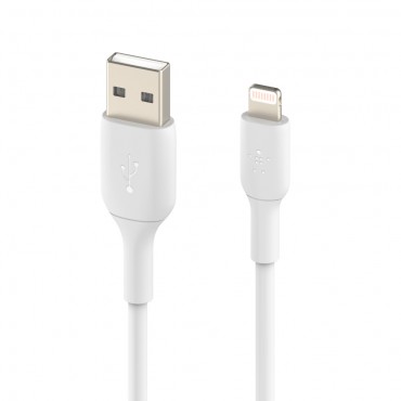 Lightning to USB-A Cable (15cm / 6in, White)