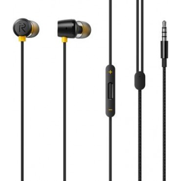 Wired Headset  (Black, In the Ear)