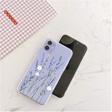 Phone Case, Clear Cute Flower Design