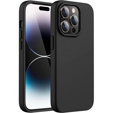 Phone 14 Pro Shockproof Cover(Black)